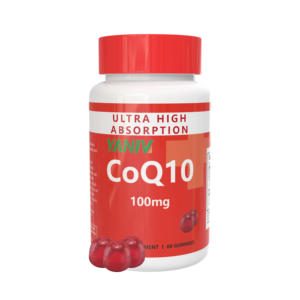 Coenzima Q10 de grado alimenticio personalizado de fábrica, extracto de hierbas vegetarianas, gomitas, suplementos antioxidantes en botella, vitaminas <span class=keywords><strong>Coq10</strong></span> - Product Image 1