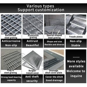 Thép mạ kẽm Grating Giá sử dụng ngoài trời Bán hàng nóng Heavy Duty thép không gỉ Grating lối đi - Product Image 3