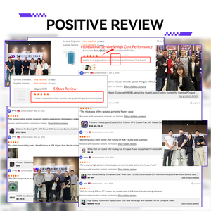 Giá trị tốt nhất Plug and Play AIO lỏng Cooler Kit với RGB chiếu sáng im lặng hoạt động người hâm mộ làm mát - Product Image 5