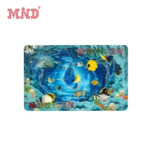 Full Color Printing Pvc Custom Lenticular Card 3D Lenticular Printing Card