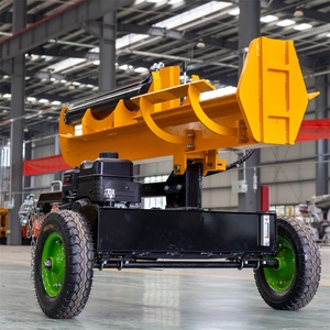 Hydraulic 8 Tonswood <b>Saw</b> Log Splitting Machine Wood Cutting - Product Image 1