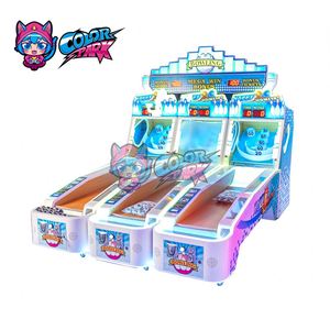 Máquina de Juego Arcade de Bolas de Esquí para 3 Jugadores, Operada con Monedas, Temática de Nieve, Bolas Rodantes, Redención de Boletos, Máquina de Juego Deportivo - Product Image 6