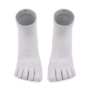 Personalizable de alta calidad cinco dedos 5 dedos calcetines atléticos transpirables tobillo Nylon cinco dedos calcetines con almohadilla de esponja - Product Image 3