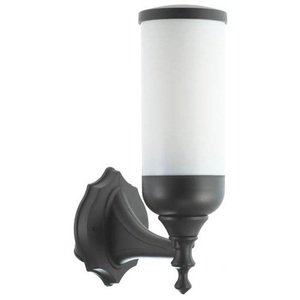 Lámpara de Pared Exterior 1xE27 IP44 95x160x280mm Acabado Negro Mate Iluminación Exterior - Product Image 1