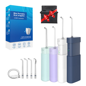 Vente en gros directe d'usine, appareil de rinçage dentaire électrique ultrasonique portable, trois vitesses, batterie pour hôtel en plein air - Product Image 1