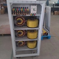 Régulateur de tension automatique 380V 15/20/40/50/60/80/100kVA TNS/SVC Triphasé AC/DC Stabilisateur de tension industriel LCD