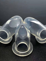 Nouveau design de moules de rouge à lèvres personnalisés moule de balle de rouge à lèvres flexible petit plan incliné rouge à lèvres lisse faisant le kit en silicone