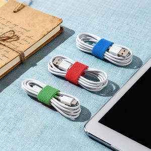 Eco-Friendly Nylon Double Sided Cable Ties <b>Waterproof</b> <b>Back</b>-to-<b>Back</b> Hook Loop Storage Straps for Home Office Classroom Spot - Product Image 6