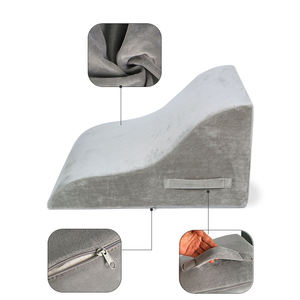 맞춤형 인체공학적 등받이 베개 침대 웨지 베개 등받이 쿠션 B2B 대량 OEM/ODM 공장 - Product Image 5