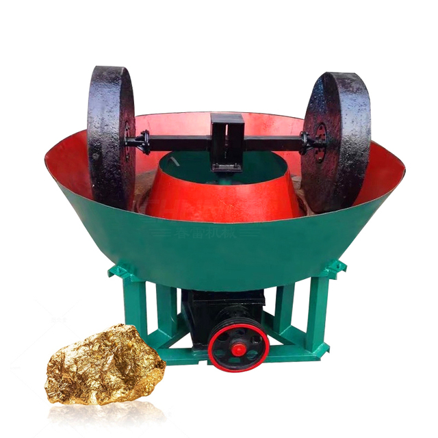 Henan Mining Machinery Gravel Gold Ore Milling Machine 1200 Wet Pan Mill Price