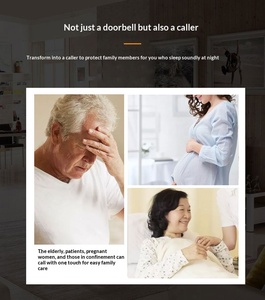 <span class=keywords><strong>Campanello</strong></span> <span class=keywords><strong>Wireless</strong></span> Autogenerante per Sicurezza Domestica, Modello ML-A2, per Lunga Distanza <span class=keywords><strong>Senza</strong></span> <span class=keywords><strong>Batteria</strong></span> - Product Image 6