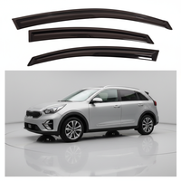 Déflecteurs de vitres, pare-pluie, déflecteurs de vent, protections contre les intempéries, accessoires de voiture pour Kia Niro 2017-2022