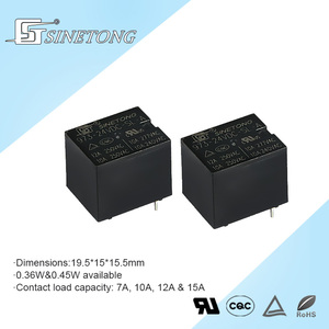 Relé Electromagnético de Uso General 24V Sinetong 973-24VDC-SL-A Miniatura de Alta Potencia Sellado para Aplicaciones en PCB - Product Image 6
