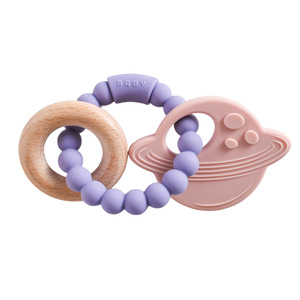 <span class=keywords><strong>Anneau</strong></span> <span class=keywords><strong>de</strong></span> <span class=keywords><strong>dentition</strong></span> spatial en silicone, jouets <span class=keywords><strong>de</strong></span> <span class=keywords><strong>dentition</strong></span> en silicone pour bébés et tout-petits - Product Image 6