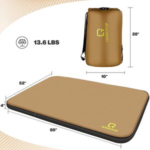 Colchón de Camping Autoinflable Ultra Grueso de <span class=keywords><strong>4</strong></span> Pulgadas, Almohadilla de Dormir Portátil, Senderismo, Impresión de Logotipo Personalizable Individual - Product Image 1