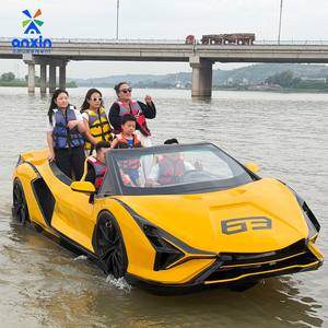 Fabrication professionnelle de bateaux de sport à moteur, bateaux de luxe, <span class=keywords><strong>jet</strong></span>-skis, supercars aquatiques 5 places, bateaux rapides, essence 115 CV, 50 km/h, parc aquatique - Product Image 2
