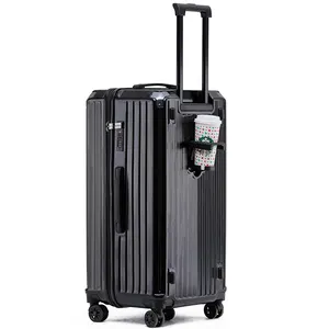 New style 20 24 28 32 luxury light suitcases trolley suitcase travel luggage abs pc luggage