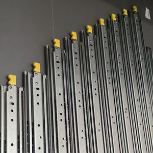 Op maat gemaakte, extra sterke, koudgewalst stalen auto-popping 3-voudige push-<span class=keywords><strong>open</strong></span> lade, moderne stijl, telescopische kogellagerschuiven, klein formaat - Product Image 1