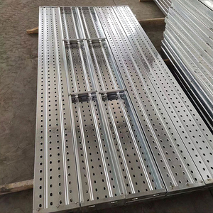 Derfon vente en gros Q235 échafaudage passerelle construction planche d'acier 2m 3m <span class=keywords><strong>4m</strong></span> panneau d'échafaudage galvanisé - Product Image 2