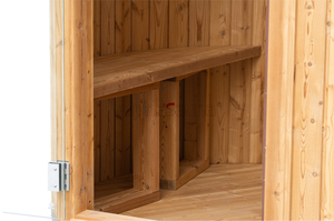 Sauna a Vapore Domestica Moderna in Legno Giapponese, Mini Sauna a Vapore Secca per Spa - Product Image 3