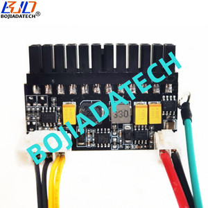 وحدة إمداد طاقة ATX بقوة 150 واط و24 سنًا مع مدخل 12 فولت ومنفذ تيار مستمر 5.5*2.5 مم و8 سنات لوحدة المعالجة المركزية لعلبة كمبيوتر صغيرة <span class=keywords><strong>ITX</strong></span> - Product Image 3