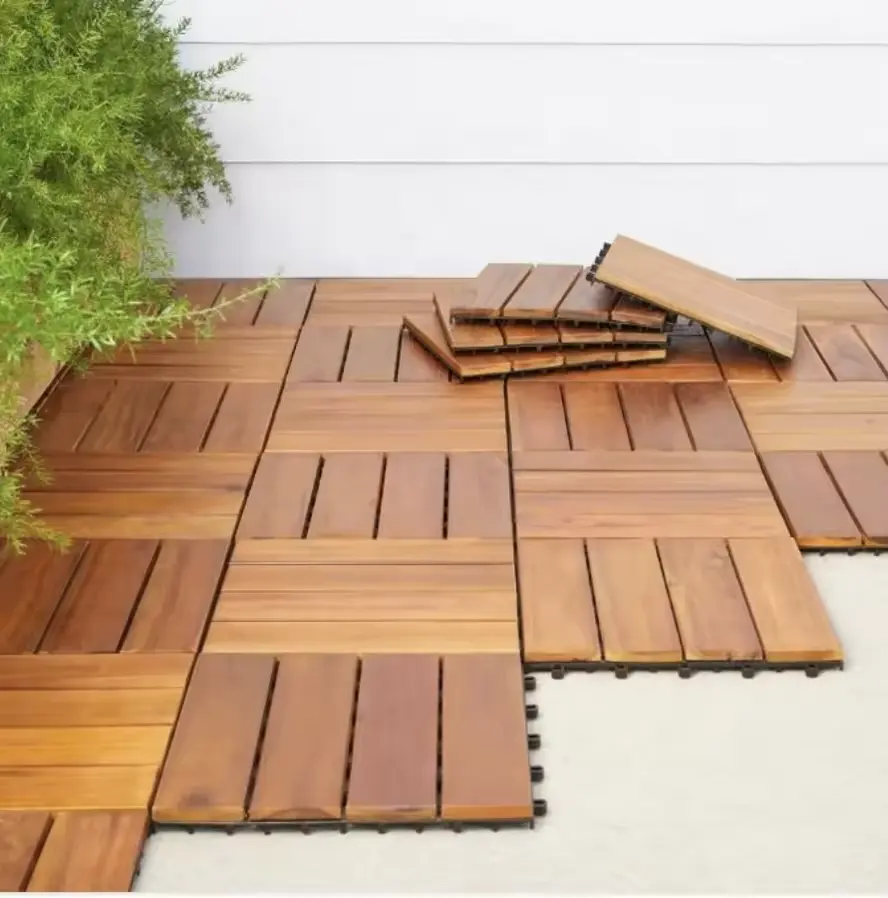 Diy Composite Tiles Balcony Terrace Waterproof Easy Install Diy Deck Tiles For outdoor