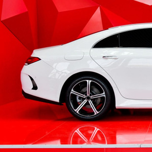 Mercedes-Benz Car Window Weather Shields Piano Black Plastic Rear Bumper Air Blade Modification 2018+ CLS-Class C257 - Product Image 3