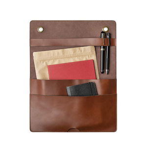 Bolsa de pared para cargar el teléfono, bolsa de almacenamiento para gafas de cuero PU sin necesidad de taladrar, bolsa de almacenamiento colgante - Product Image 2