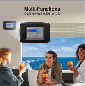 Sistema de Aire Acondicionado Marino OEM para Barcos, Calefacción y Refrigeración, 12000 Btu, Frecuencia Variable, Refrigerante R32, Control Inteligente, Uso Hotelero - Product Image 6