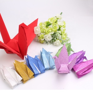 Pour <span class=keywords><strong>Amazon</strong></span> Top Seller Lucky Bird Boat Animal Star Coloré <span class=keywords><strong>Origami</strong></span> Perle Papier Brillant Étincelant De Mariage Cadeaux D'anniversaire Amour - Product Image 1