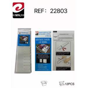 Organisateur de vêtements portable avec tiroirs de rangement réglables, petit séparateur de tiroir en plastique pour organiser votre espace - Product Image 1