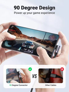 Cable USB C de Ángulo Recto UGREEN US255, Carga Rápida PD de 60 W, 3 A, Tipo C, 90 Grados, Cable USB C de Carga Rápida para iPhone 16 15 - Product Image 5