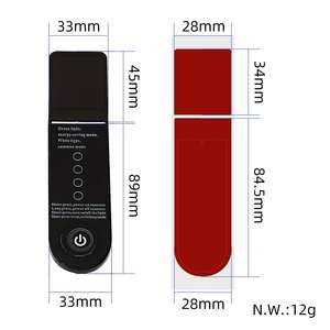 แผงหน้าปัดสกู๊ตเตอร์ Xiaomi M365 พร้อมสวิตช์และกาวสำหรับเปลี่ยนอะไหล่ แดชบอร์ดสีดำ ขนาดมาตรฐาน - Product Image 2