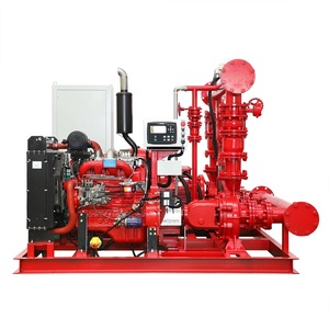 Pompe à incendie personnalisée avec armoire de commande pour le transport d'eau propre - Product Image 1