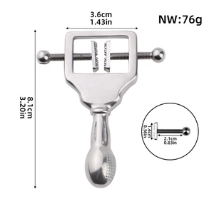 New Launched Key Shape Nipple <b>Clamp</b> Metal Nipple <b>Clamps</b> Adults Games BDSM Toy Erotic Breast Stimulate Flirt Breast <b>Clip</b> Sex Toy - Product Image 6