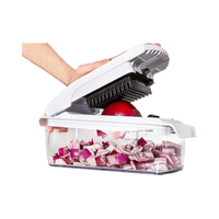 Hachoir à légumes manuel en plastique pour la cuisine, pour trancher les oignons, les pommes de terre, le fromage - Mandoline inspirée