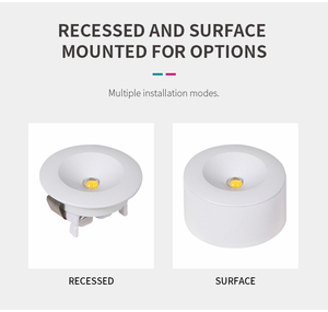 Nhỏ lõm dẫn ánh sáng tại chỗ IP21 rộng Chùm tia góc 1 wát <span class=keywords><strong>LED</strong></span> Mini Downlight ánh sáng tại chỗ - Product Image 6