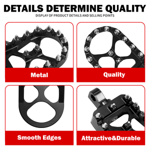 ที่พักเท้ามอเตอร์ไซค์แบบ CNC สำหรับ <span class=keywords><strong>Harley</strong></span> Dyna <span class=keywords><strong>Fatboy</strong></span> Sportster 883 Street Bob Wide Glide - Product Image 5