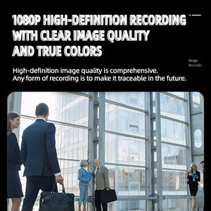 1080P Wearable Badge Style Body <b>Camera</b> 10 Hours Long Battery <b>Night</b> <b>Vision</b> Chest Clip Portable Work Security Video DV Recorder - Product Image 4
