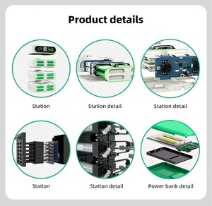 High-Capacity 8-Slot Sharing Power Bank Rental Station With LED Display Touch Screen <b>Mobile</b> Charging Vending Machine - Product Image 5