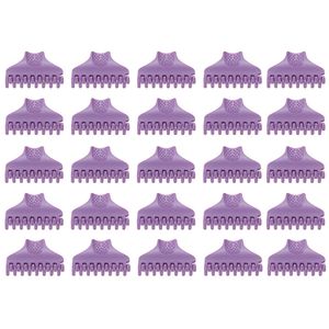 ชุดคลิปหนีบผมทำจากพลาสติกมี25ชิ้นสำหรับใช้ในร้านทำผมแบบมืออาชีพ - Product Image 5