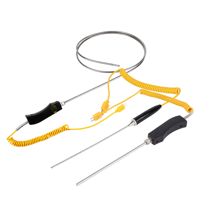 Industrial Digital High Temperature Sensor Handheld k Type Thermocouple Thermometer