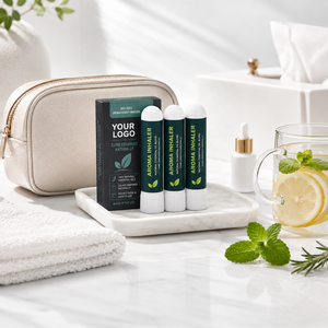 OEM ODM Inhalateur d'aromathérapie 2 en 1 Relaxation et respiration Double usage <span class=keywords><strong>Huile</strong></span> <span class=keywords><strong>essentielle</strong></span> Roll-on Portable pour soulager le stress - Product Image 5
