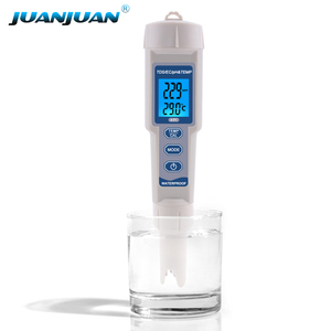 Testeur de qualité de l'eau Portable 4 en 1 TDS EC température <span class=keywords><strong>PH</strong></span> mètre avec rétro-éclairage pour l'eau potable <span class=keywords><strong>PH</strong></span>-3508 - Product Image 1