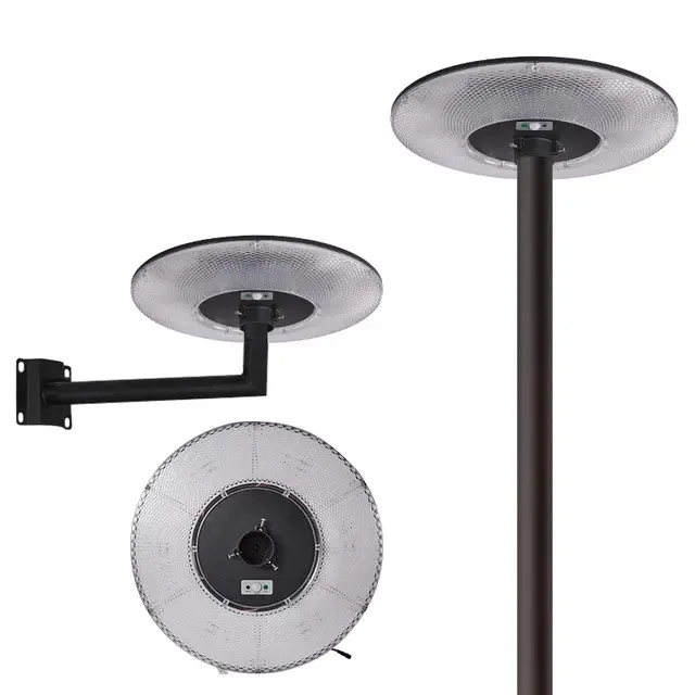 Outdoor Waterproof Garden Lighting 400W LED UFO Integrated All in One Solar Powered Street Lights