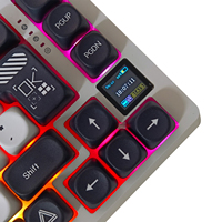 Clavier de jeu mécanique MK75 Max Disposition ISO Clavier nordique prenant en charge l'allemand/le français/le russe/l'espagnol/l'arabe OEM/ODM personnalisé