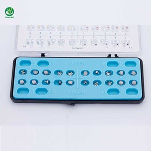 <span class=keywords><strong>Base</strong></span> a Rete Ortodontica per Protesi Dentarie, Brackets Standard MBT - Product Image 5