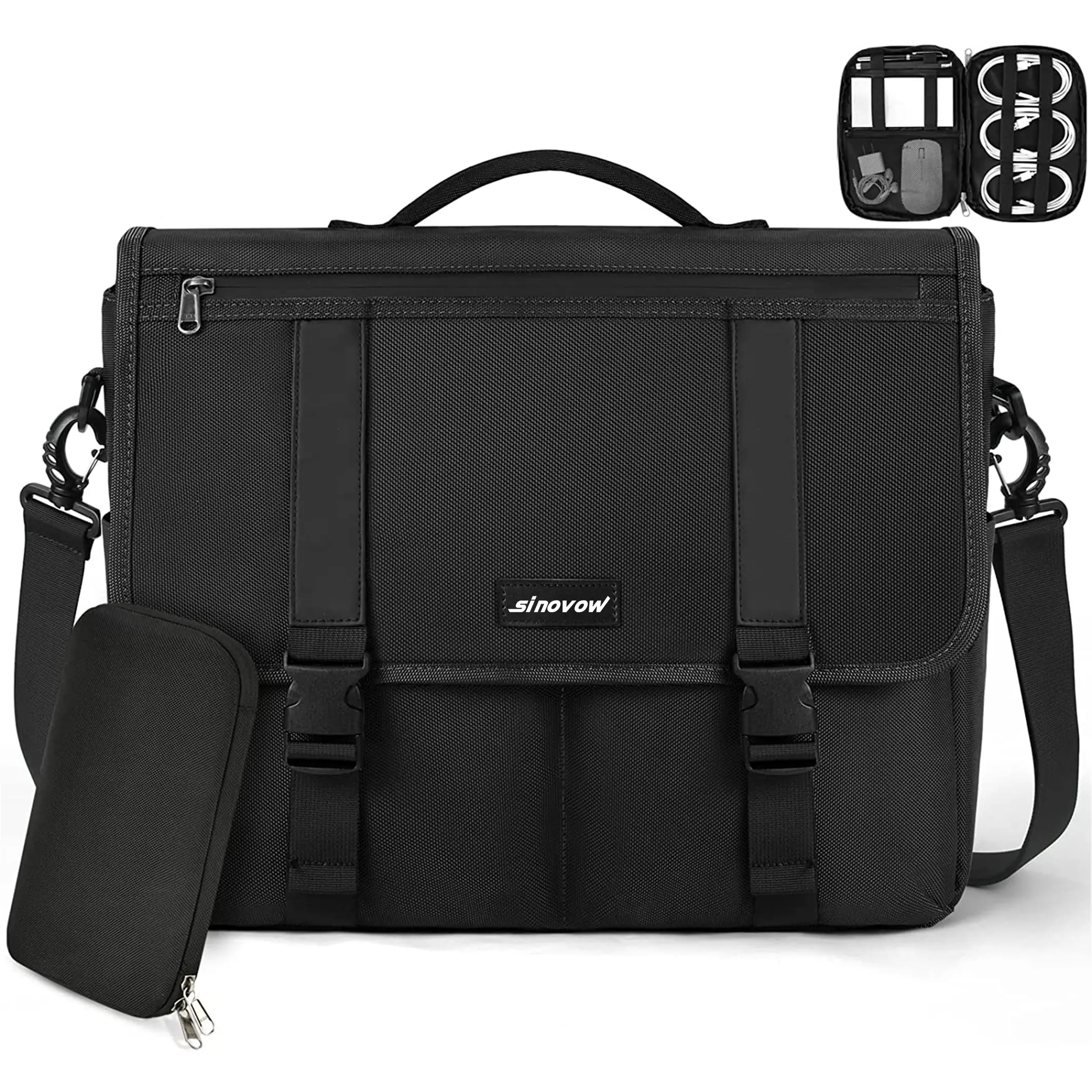 Durable Business Laptop Messenger Bag Waterproof Computer Bag for Laptop