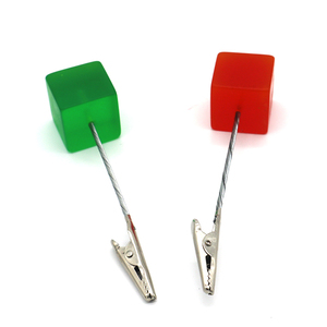 Biểu tượng tùy chỉnh văn phòng máy tính để bàn nhựa <span class=keywords><strong>Memo</strong></span> <span class=keywords><strong>Clip</strong></span> chủ đứng với kim loại <span class=keywords><strong>Clip</strong></span> - Product Image 6