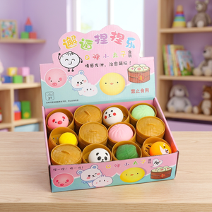 Fashion Design Decompression Squishy Other Material Stress Ball Dough <b>Panda</b> Chick Pig Dog Shape Squeeze <b>Toys</b> BC for 14 Years - Product Image 3